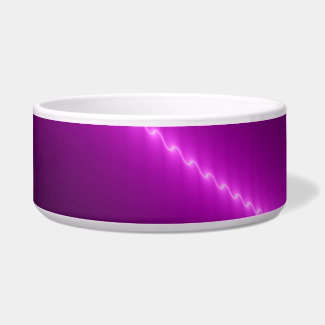 電気ショックフラクタルドッグボウル ボウル (左)