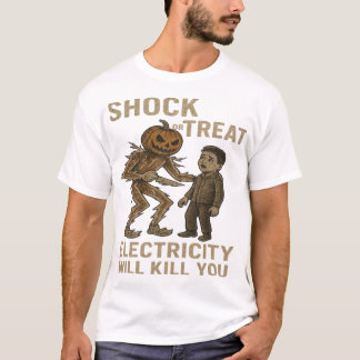 電気ショック Tシャツ