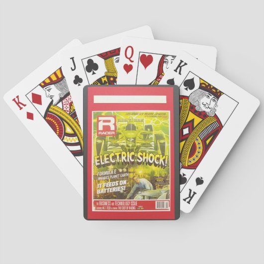 電気ショックSi-Fiカートランプ トランプ (裏面)