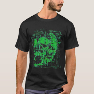 電気スカル Tシャツ
