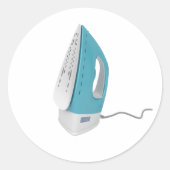 電気スチームアイロン 家電製品 ラウンドシール (正面)