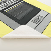 電気ストーブ漫画イラストレーション シェルパブランケット (3/4)