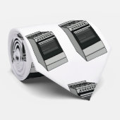 電気ストーブ漫画イラストレーション ネクタイ (ロール)