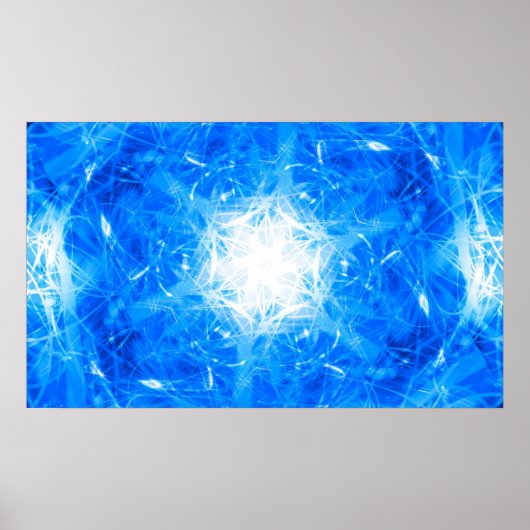 電気スノーフレーク ポスター (正面)