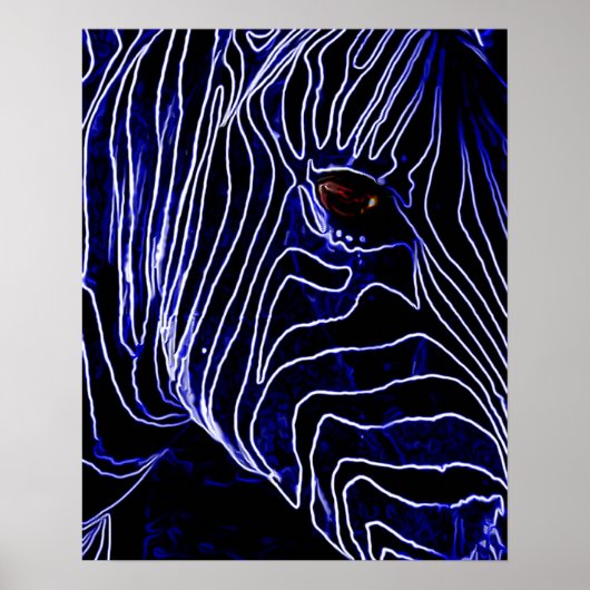 電気ゼブラ ポスター (正面)