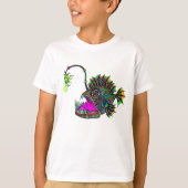 電気チョウチンアンコウはティーをからかいます Tシャツ (正面)