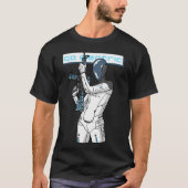 電気テスラロボットに行け。 Tシャツ (正面)