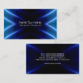 電気デザイン、モダンな名刺 名刺 (正面/裏面)