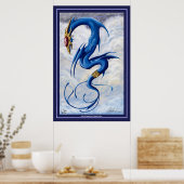 電気ドラゴン ポスター (キッチン)