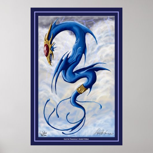 電気ドラゴン ポスター (正面)