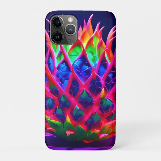 電気ネオン・ドラゴンフルーツ Case-Mate iPhoneケース (裏)