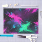 電気ネオン 薄葉紙 (クラフト)