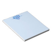 電気ハート ノートパッド (アングル)