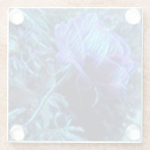 電気バラガーデンガラスコースター ガラスコースター (裏面)