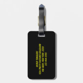 電気バラ ラゲッジタグ (裏面縦)