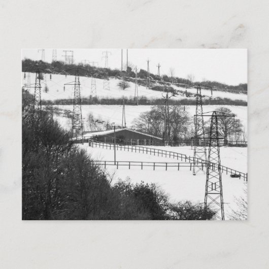 電気パイロンはがき ポストカード (正面)