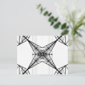 電気パイロンはがき ポストカード (スタンド正面)