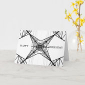 電気パイロングリーティングカード カード (黄色い花)