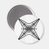 電気パイロン磁石 マグネット (正面/裏面)