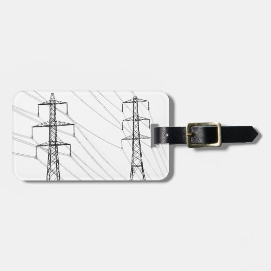 電気パイロン ラゲッジタグ (正面横)