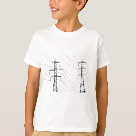 電気パイロン Tシャツ (正面)