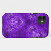 電気パープルiPhone 5ケース Case-Mate iPhoneケース (裏面(横))