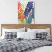 電気パームズ キャンバスプリント (インサイチュ (寝室))