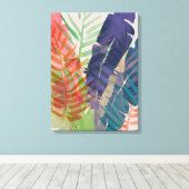 電気パームズ キャンバスプリント (インサイチュ (ウッドフロア))