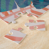 電気パームズ ジグソーパズル (側面)