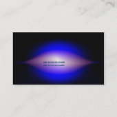 電気ビジネス白熱［赤熱］光を放つな名刺 名刺 (裏面)