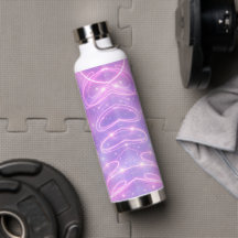 電気ピンクのネオンスクリブル AI アート