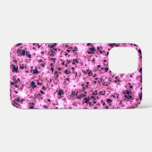 電気ピンクスパークiPhoneケース Case-Mate iPhoneケース (裏面 (横))