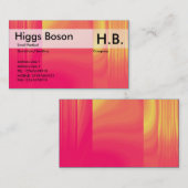 電気ピーチ 名刺 (正面/裏面)