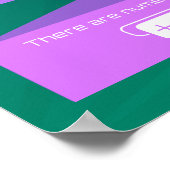 電気フロー – 基本 ポスター (角)