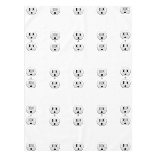 電気プラクリックグをカスタマイズカラーデコールに テーブルクロス (正面)