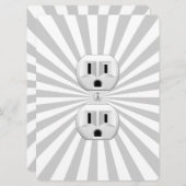 電気プラグ壁コンセントカスタマイズおもしろい! (正面/裏面)