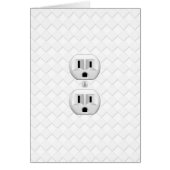 電気プラグ壁コンセントカスタマイズおもしろい (正面)