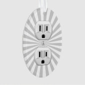 電気プラグ壁コンセントカスタマイズおもしろい! オーナメント (正面)