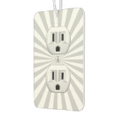 電気プラグ壁コンセントカスタマイズおもしろい! カーエアーフレッシュナー (左)