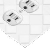 電気プラグ壁コンセントカスタマイズおもしろい テーブルクロス (アングル)