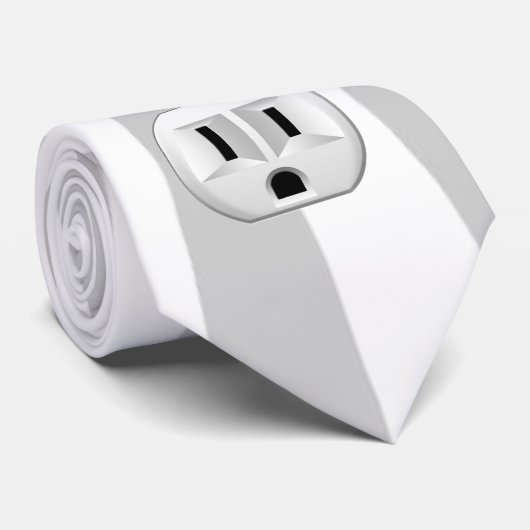 電気プラグ壁コンセントカスタマイズおもしろい! ネクタイ (ロール)