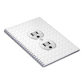 電気プラグ壁コンセントカスタマイズおもしろい ノートブック (右側)