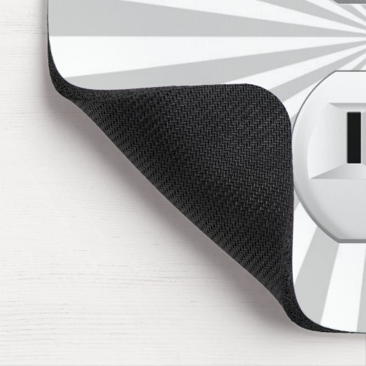 電気プラグ壁コンセントカスタマイズおもしろい! マウスパッド (コーナー)