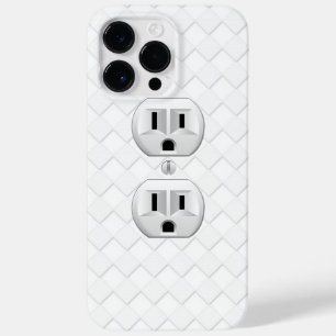 電気プラグ壁コンセントカスタマイズおもしろい Case-Mate iPhone 14 PRO MAXケース