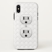 電気プラグ壁出口おもしろいThis Case-Mate iPhoneケース (裏面)