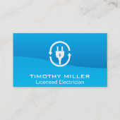 電気プラグ 名刺 (正面)