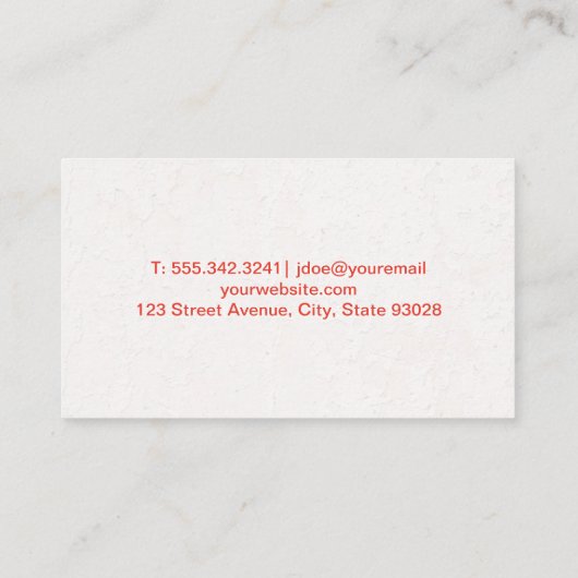 電気プラグ 名刺 (裏面)