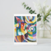 電気プリズム |ソニア・ドローネー | ポストカード (スタンド正面)