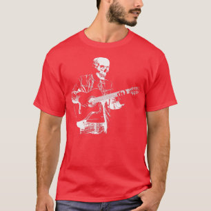 電気ミュージシャンEGuitarロックギタリストギターズケ Tシャツ