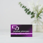 電気モダンプロフェッショナルDJ名刺 名刺 (スタンド正面)